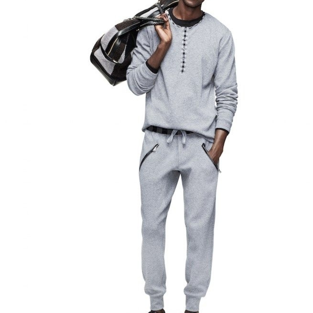 Men's Stylish Gray Joggers
